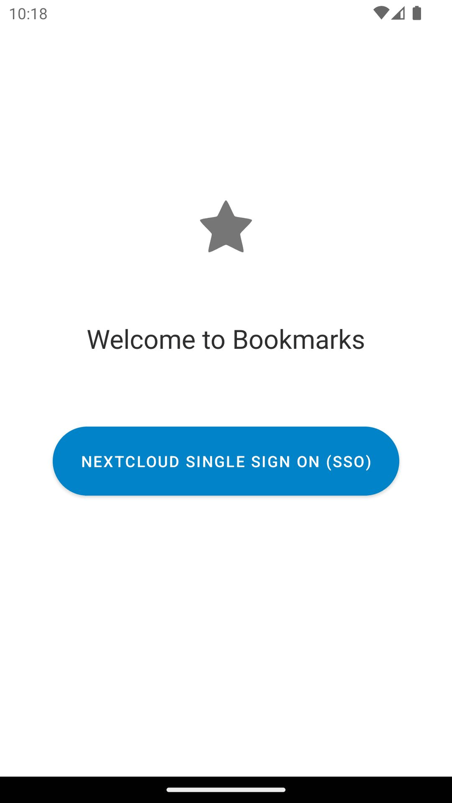 Nextcloud Bookmarks screenshot