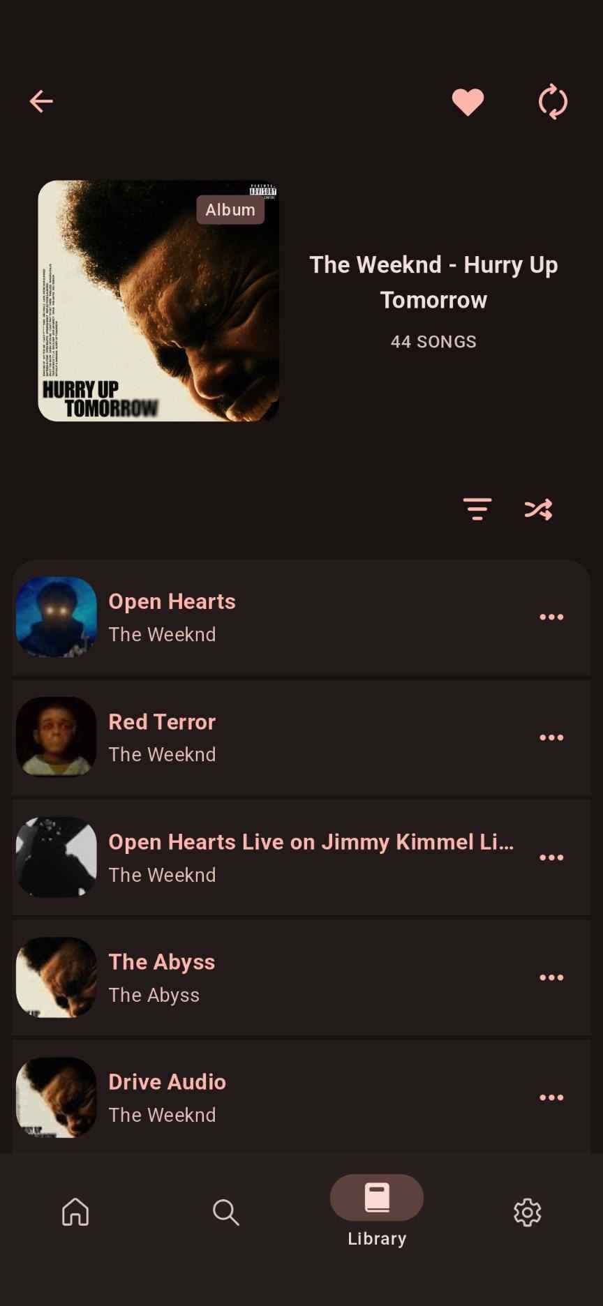 Musify screenshot