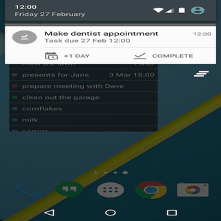 OpenTasks screenshot