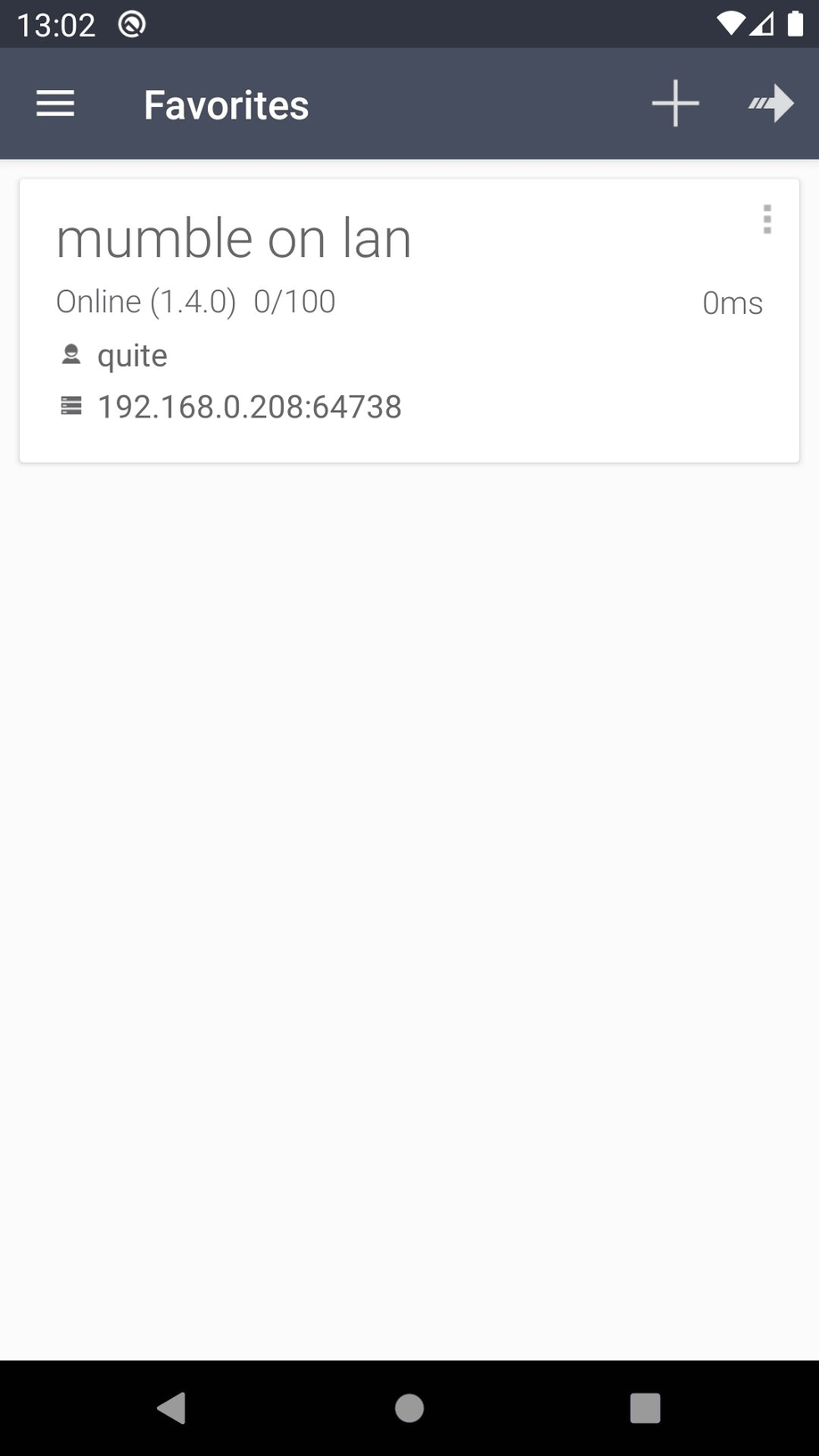 Mumla screenshot