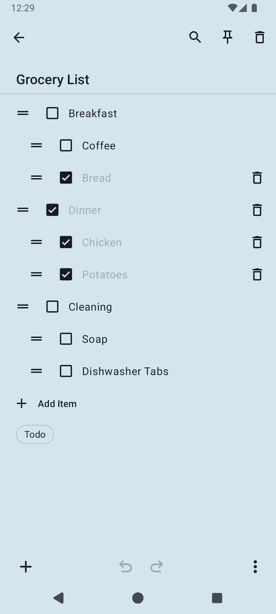 NotallyX screenshot