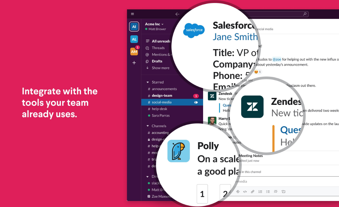 Slack screenshot