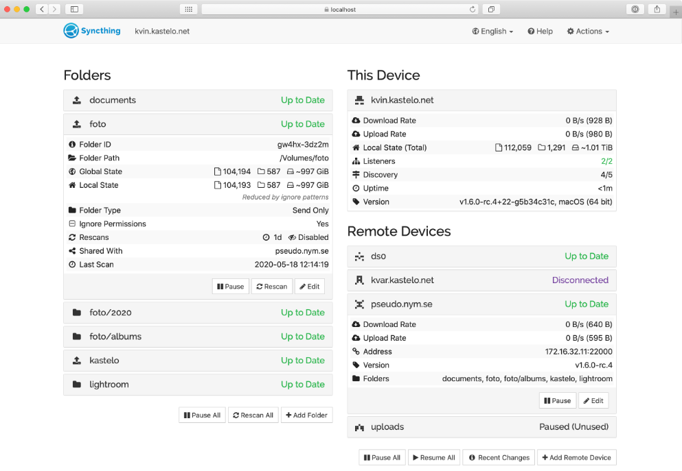 PrivateSync screenshot