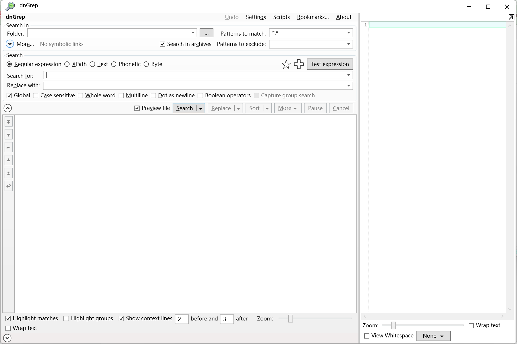 QuickFind Explorer screenshot