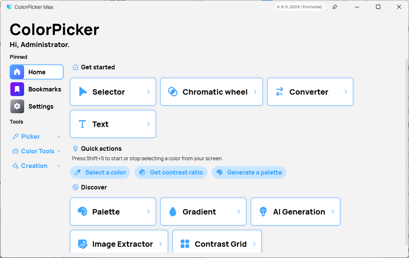 TonePicker screenshot