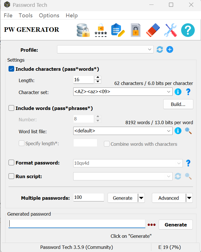 Password Tech screenshot