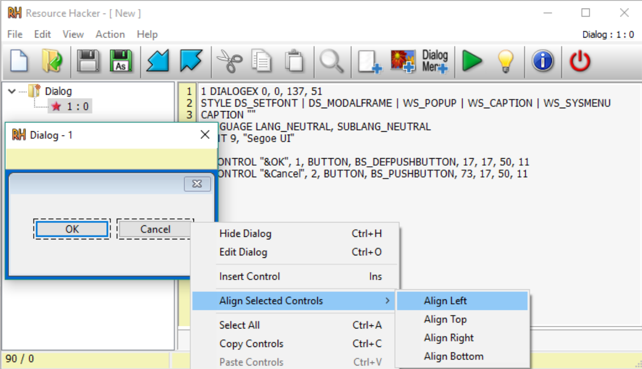 Resource Hacker screenshot