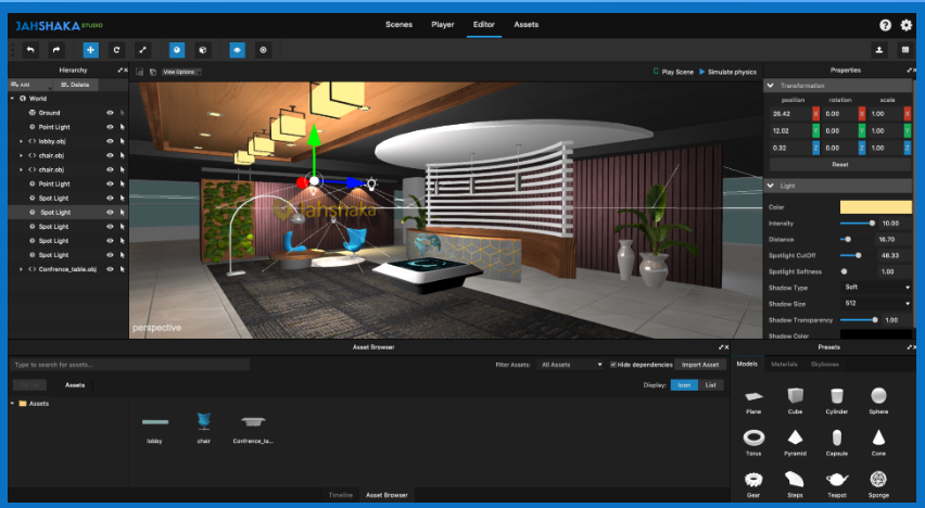 Jahshaka screenshot