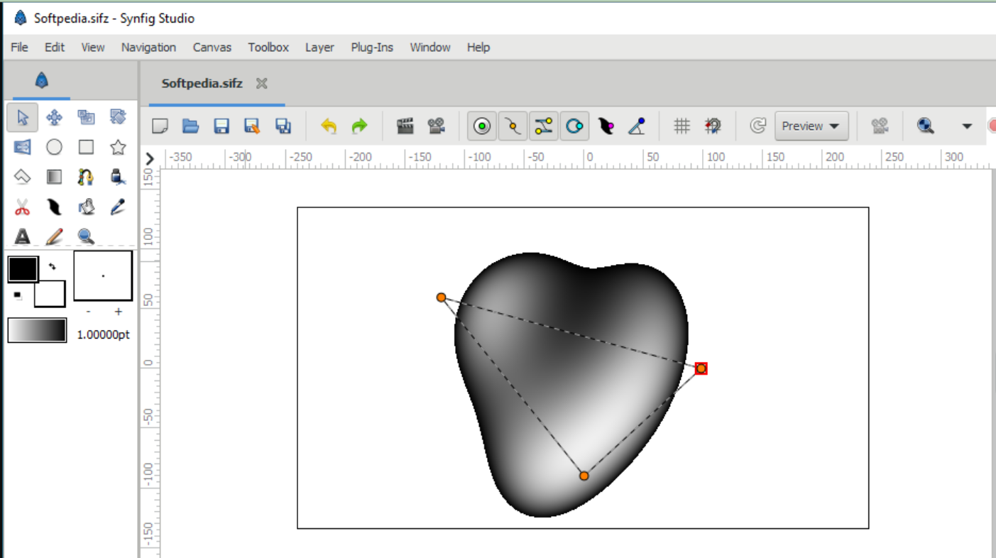 Synfig Studio screenshot