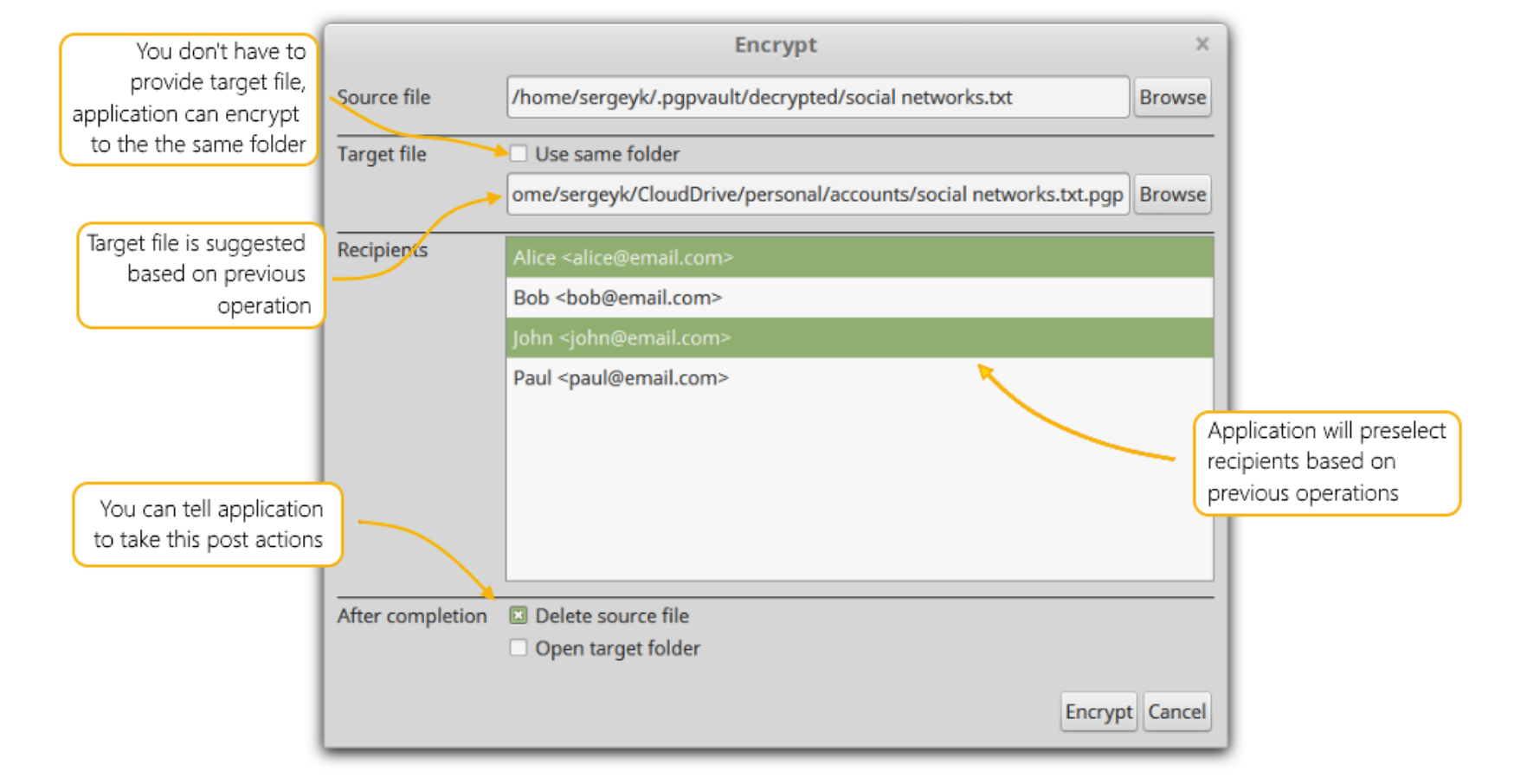 PGPTool screenshot