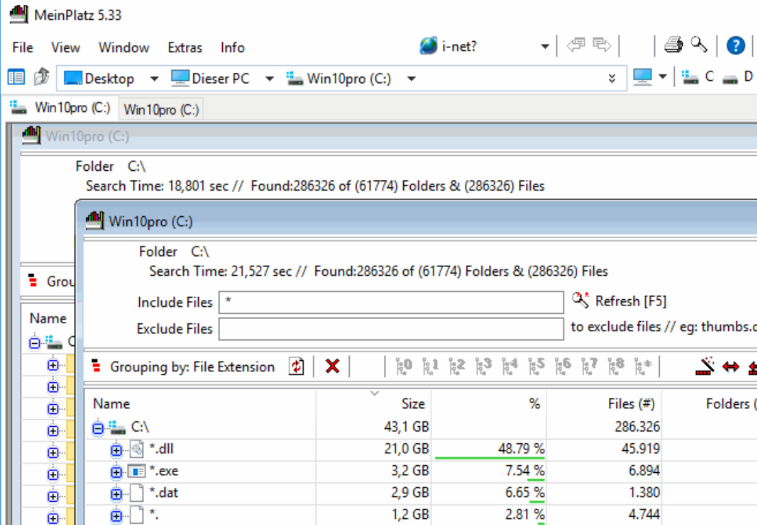 MeinPlatz screenshot
