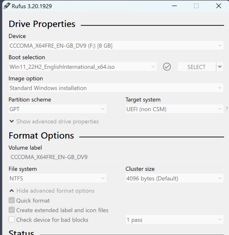 DriveForge Boot Maker screenshot