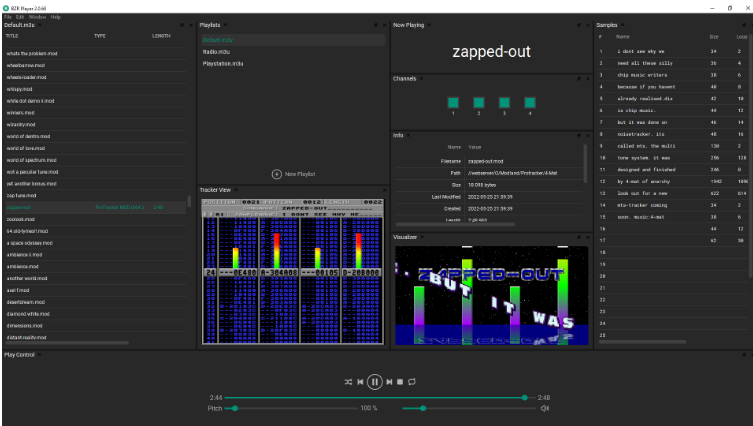 BZR Player screenshot