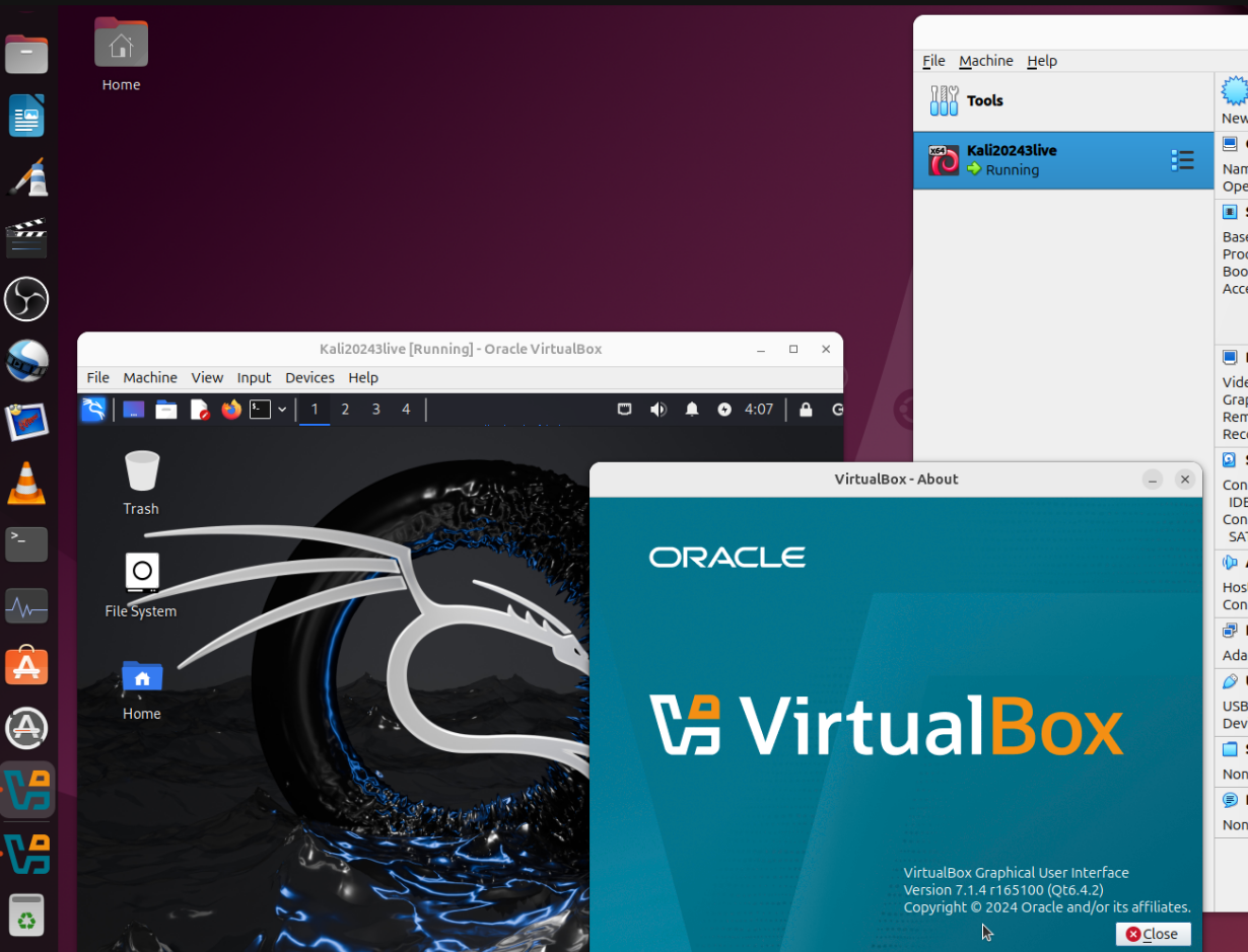 FlexiVM screenshot