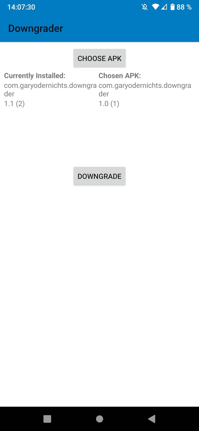 SimpleAppDowngrader [ROOT] screenshot
