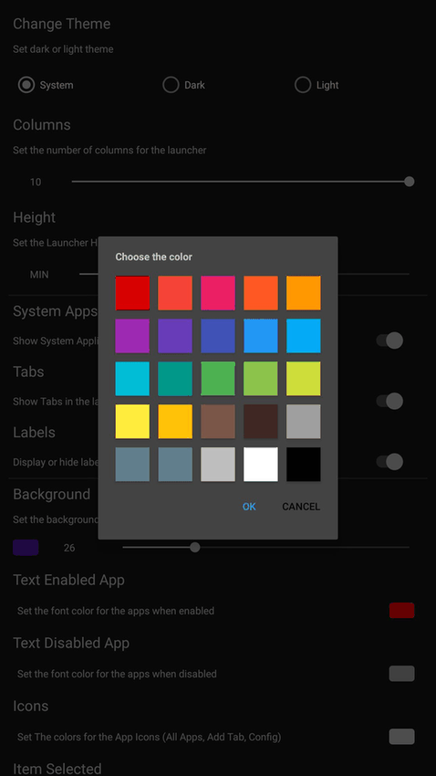 Disabler screenshot
