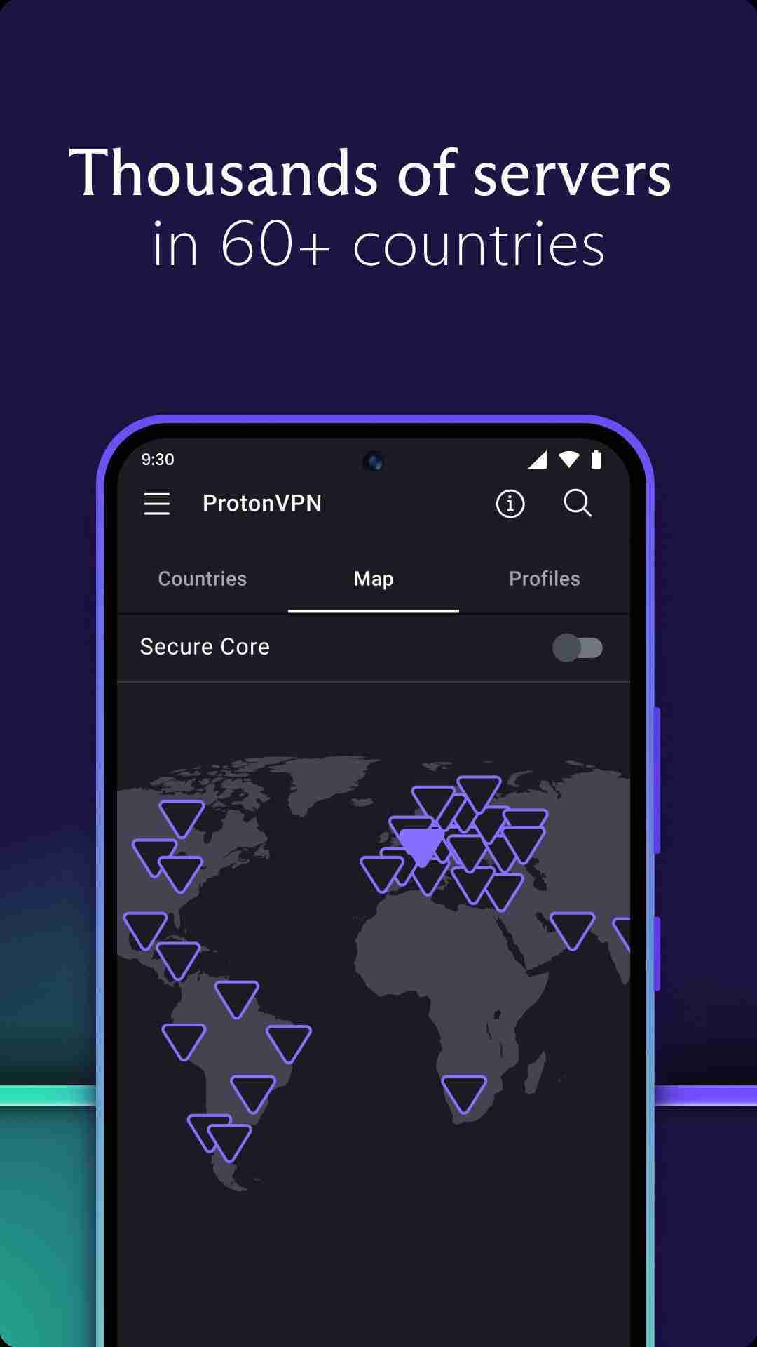 ProtonVPN screenshot
