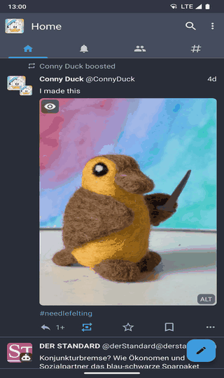 Tusky screenshot
