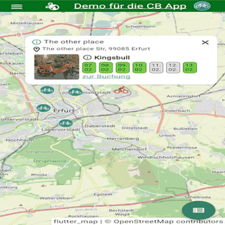 Cb_app: Client for using CommonBooking websites  screenshot