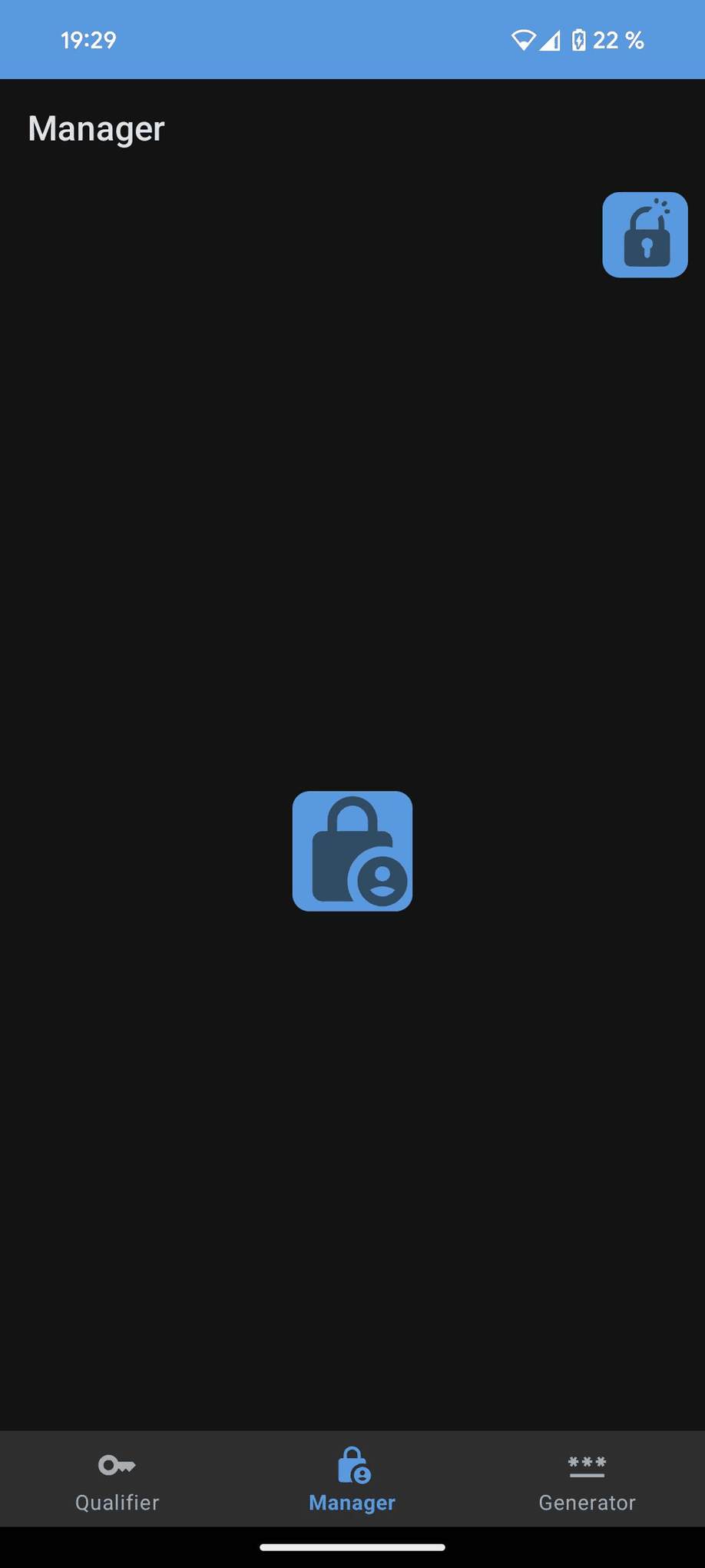 NowiPass screenshot