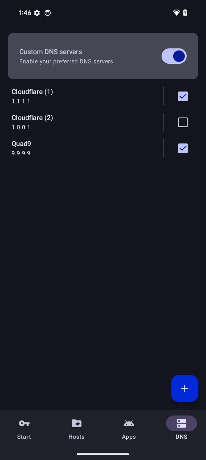 DNSNet screenshot