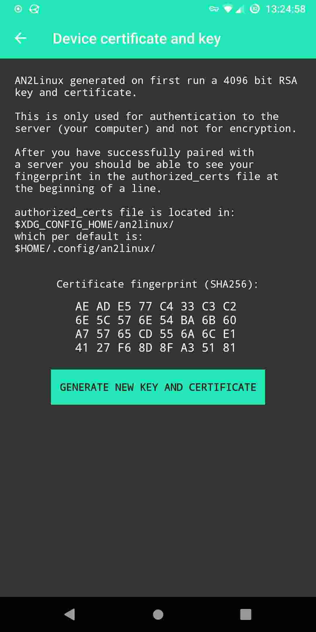 AN2Linux screenshot