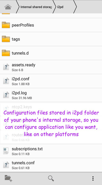 i2pd screenshot