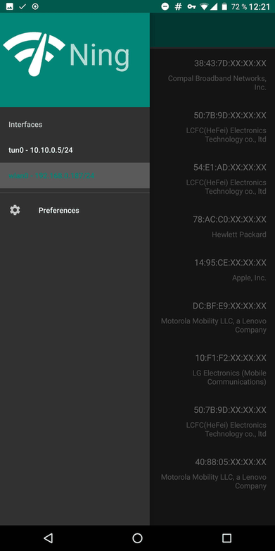 Ning screenshot