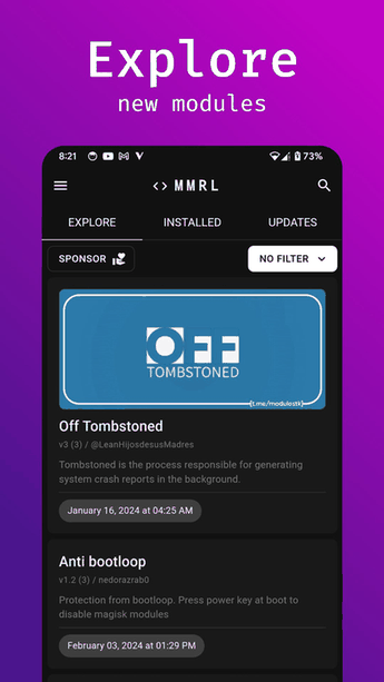 MMRL screenshot