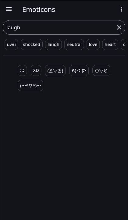 Emotic screenshot